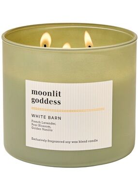 NEW Bath & Body Works MOONLIT GODDESS 3-Wick Candle